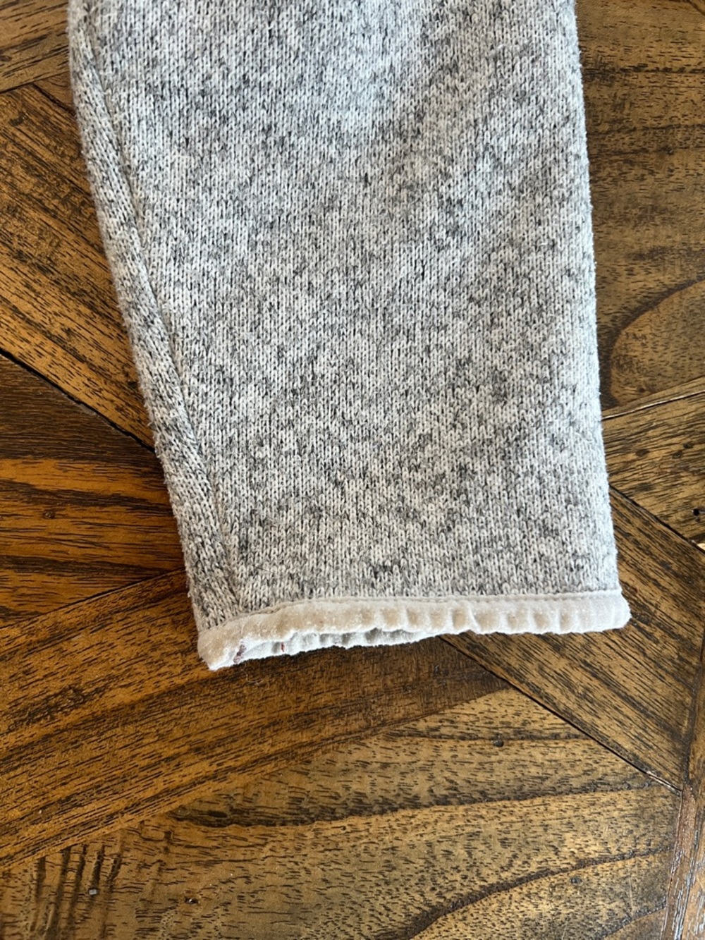 L.L.Bean Sweater Fleece Coat, Hood, Pockets, Zipper, Longer Fit, Grey, Sz M - Picture 7 of 13